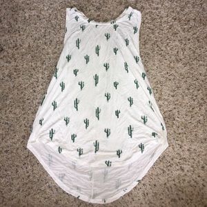 high necked aesthetic tank